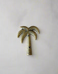 Brass Palm Plaque 15cm