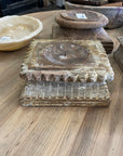 Indian Pillar Base Candle Stand 04