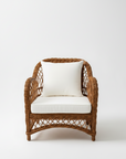 Caramel Raffles Rattan Arm Chair | Made To Order