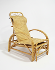 Rattan Pull Out Sun Lounger