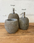 Large River Stone Soap Dispenser
