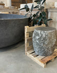 River Stone Side Table