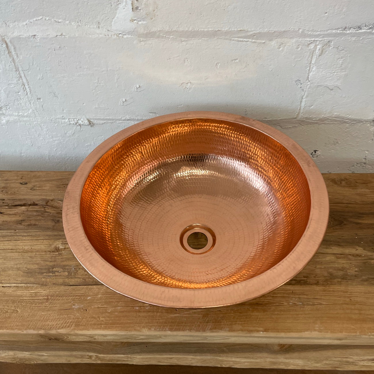 Copper basin – round – Paradise Living Co.