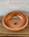 Copper basin – round – Paradise Living Co.