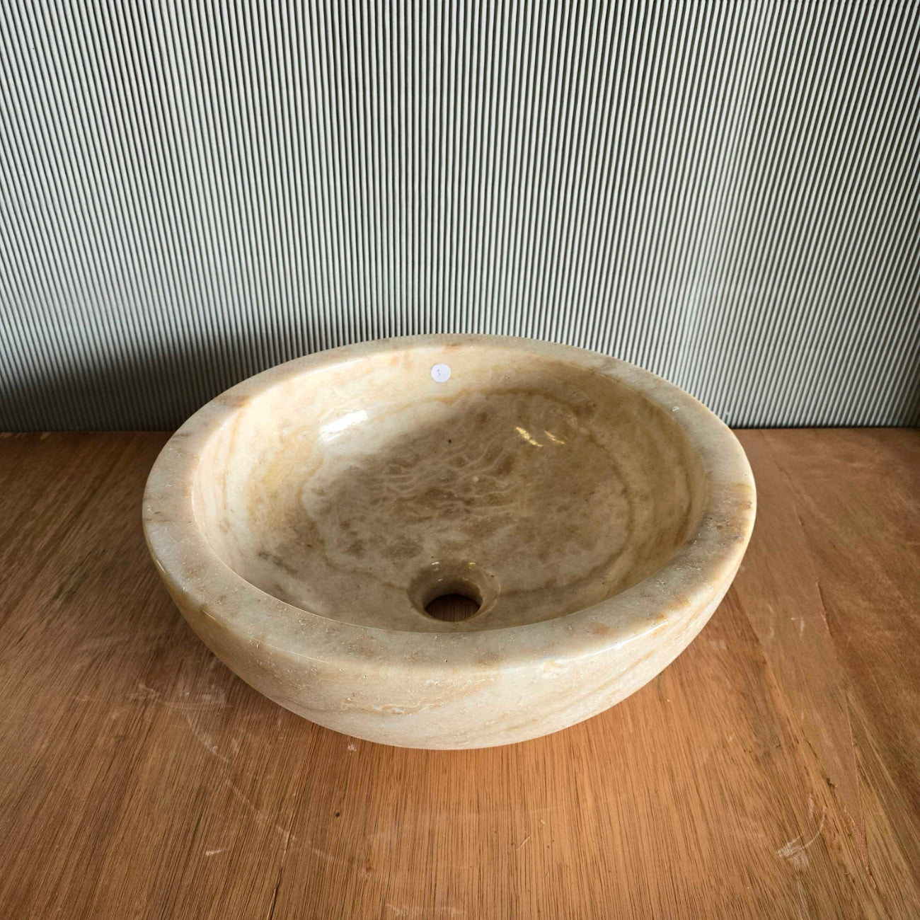 Onyx stone basin – round – Paradise Living Co.