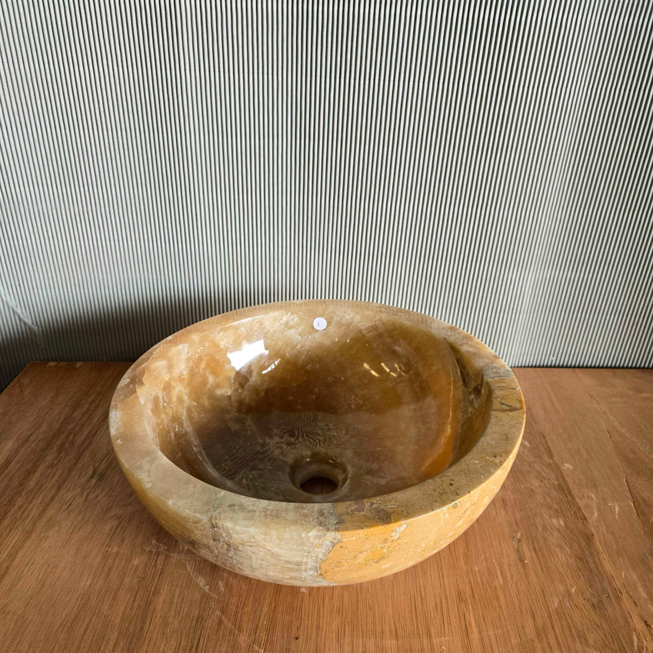 Onyx stone basin – round – Paradise Living Co.