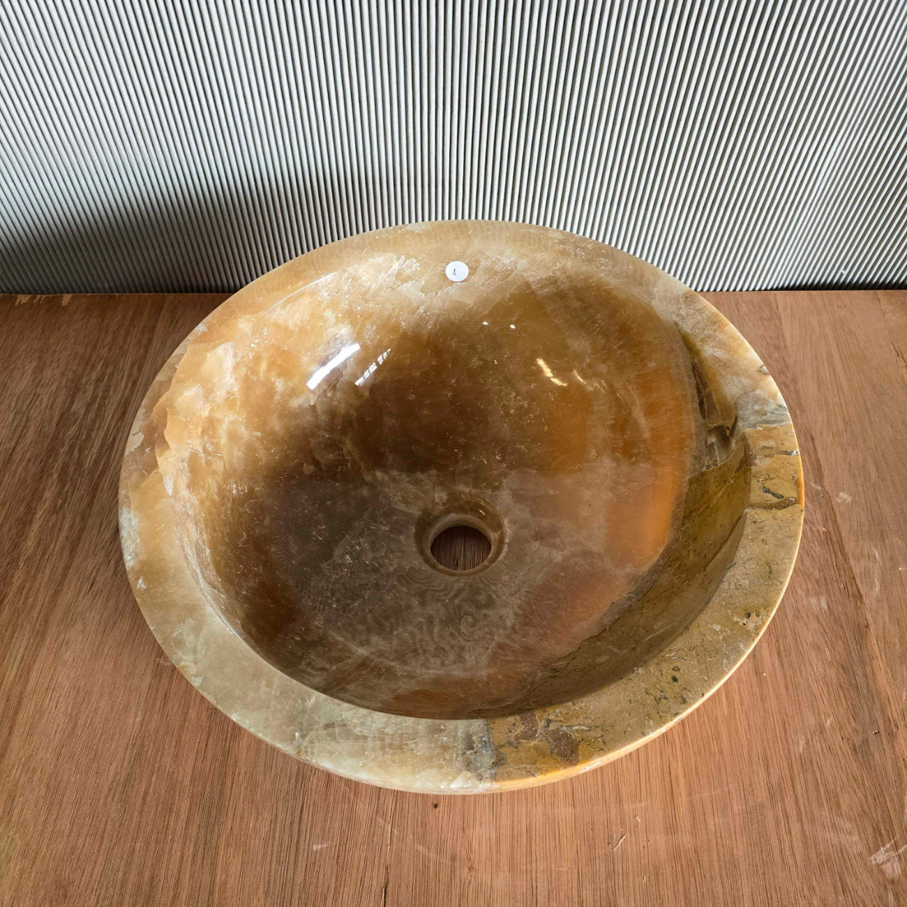 Onyx stone basin – round – Paradise Living Co.