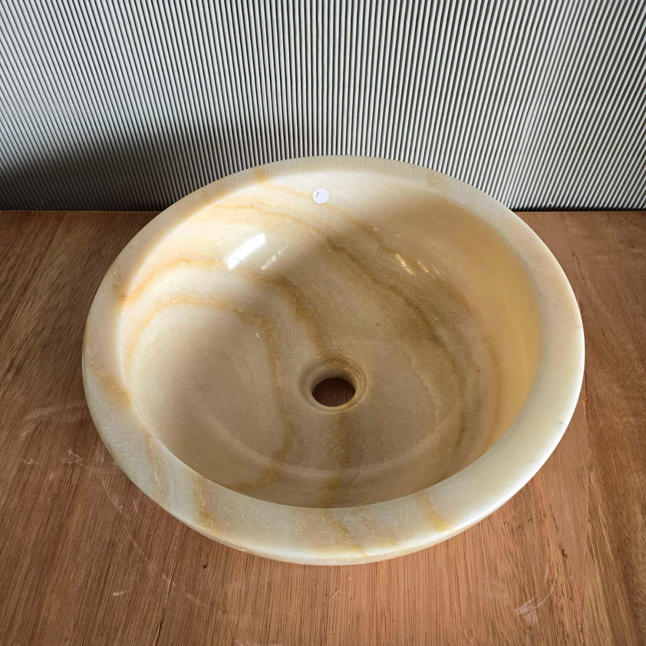 Onyx stone basin – round – Paradise Living Co.