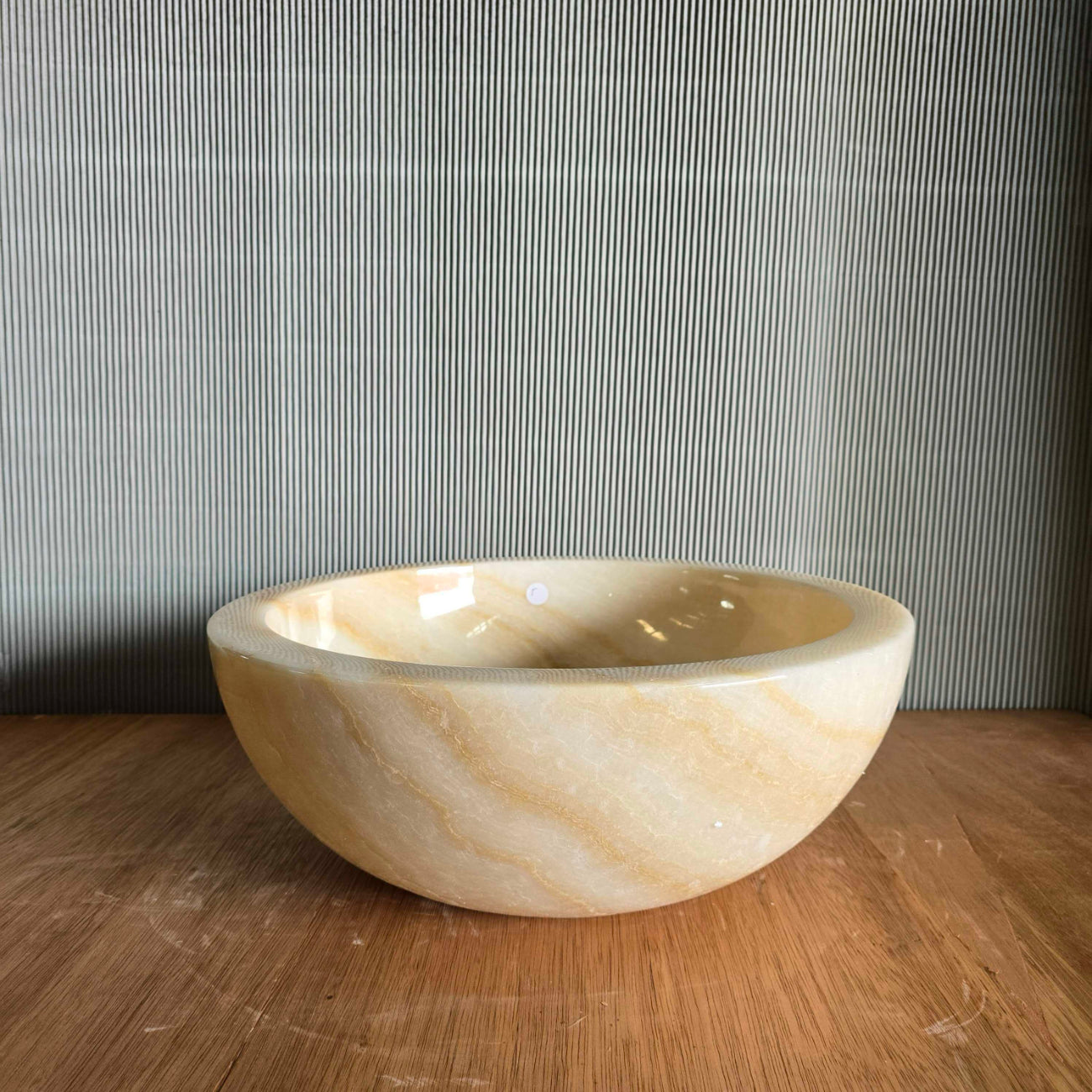 Onyx stone basin – round – Paradise Living Co.