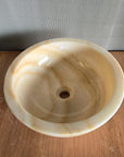 Onyx stone basin – round – Paradise Living Co.