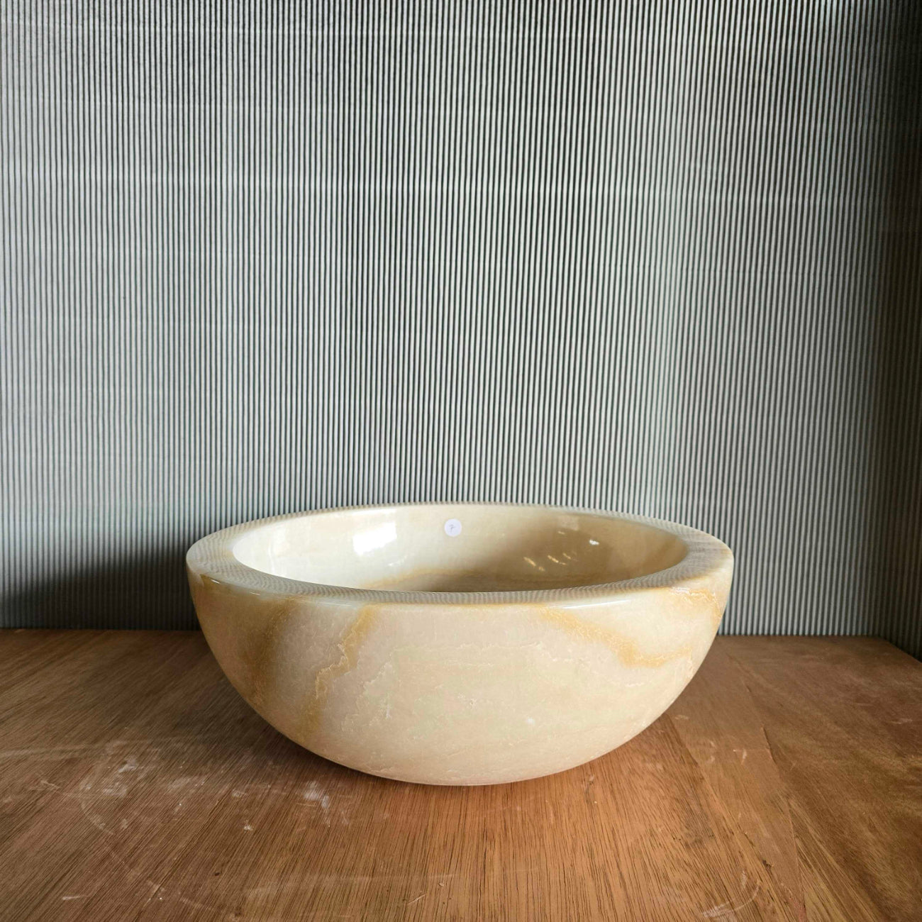 Onyx stone basin – round – Paradise Living Co.