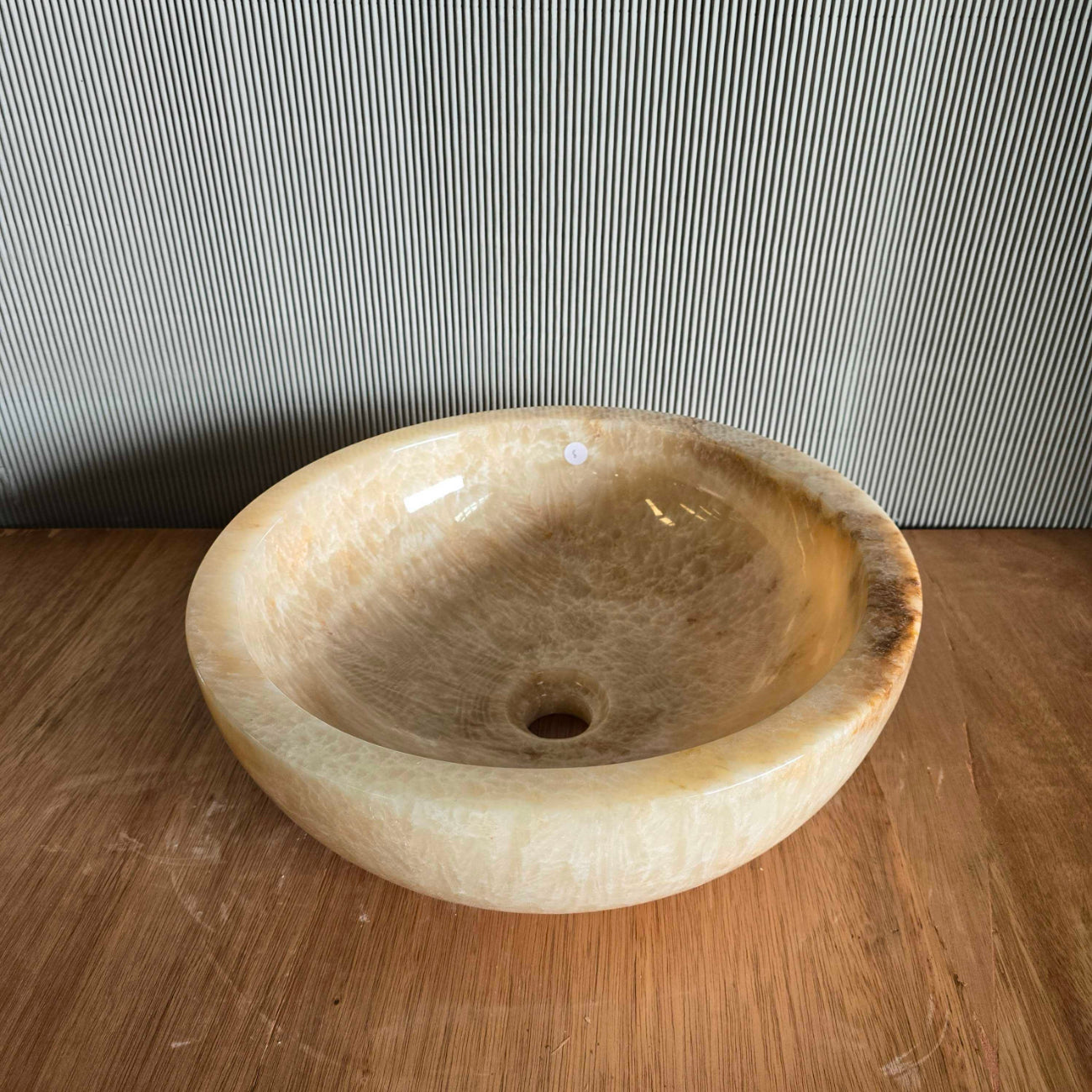 Onyx stone basin – round – Paradise Living Co.