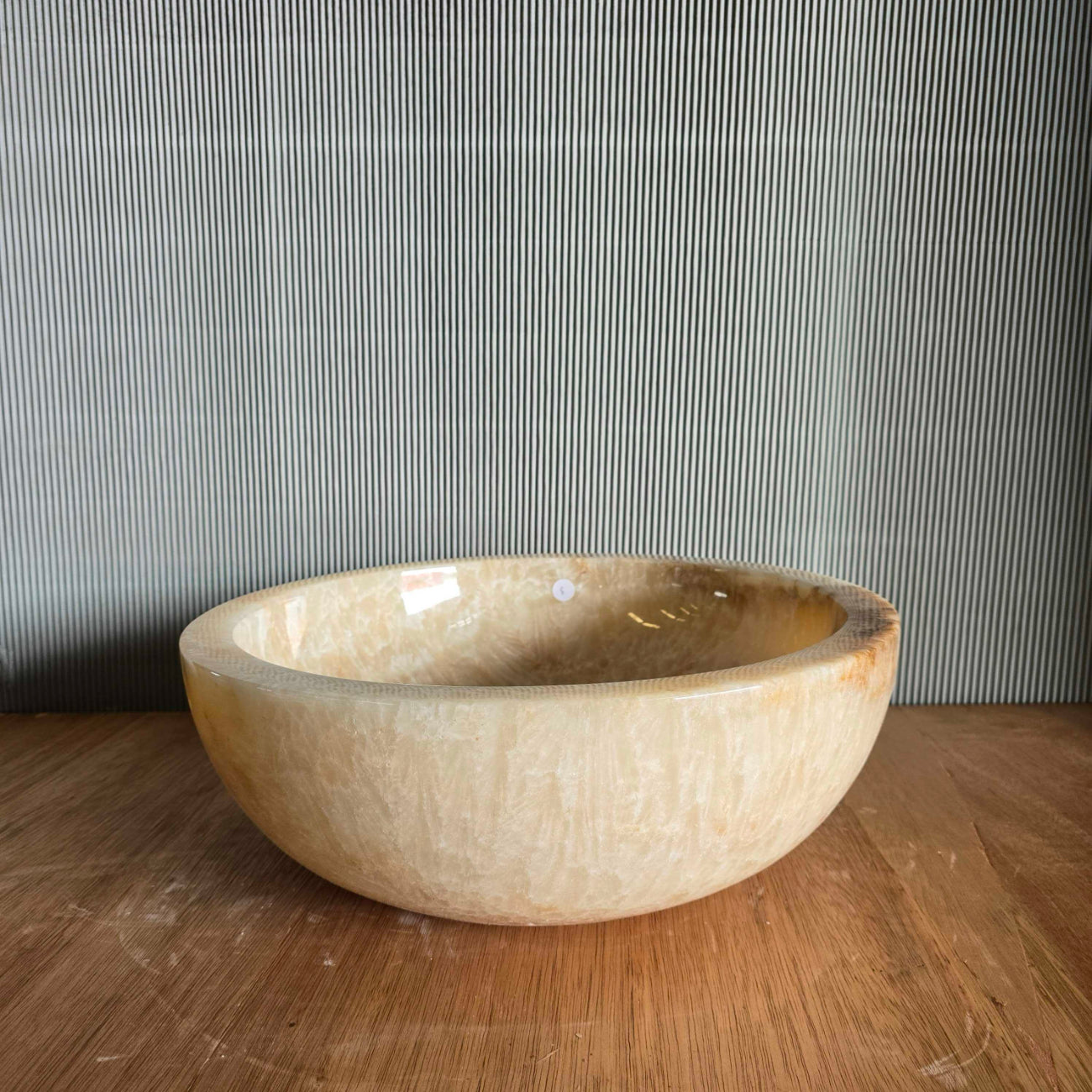 Onyx stone basin – round – Paradise Living Co.