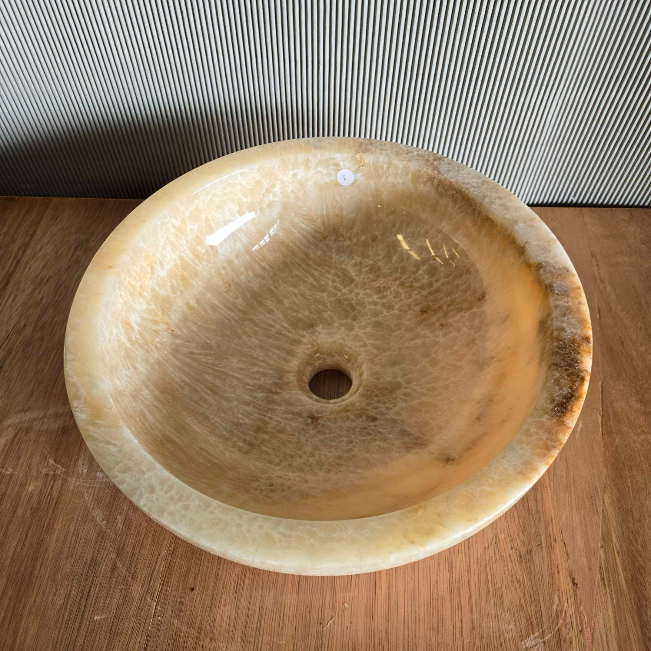 Onyx stone basin – round – Paradise Living Co.