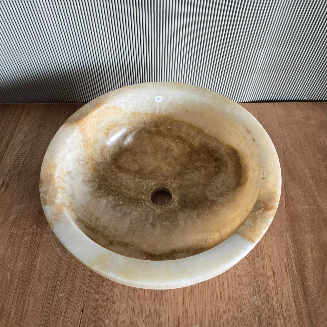 Onyx stone basin – round – Paradise Living Co.