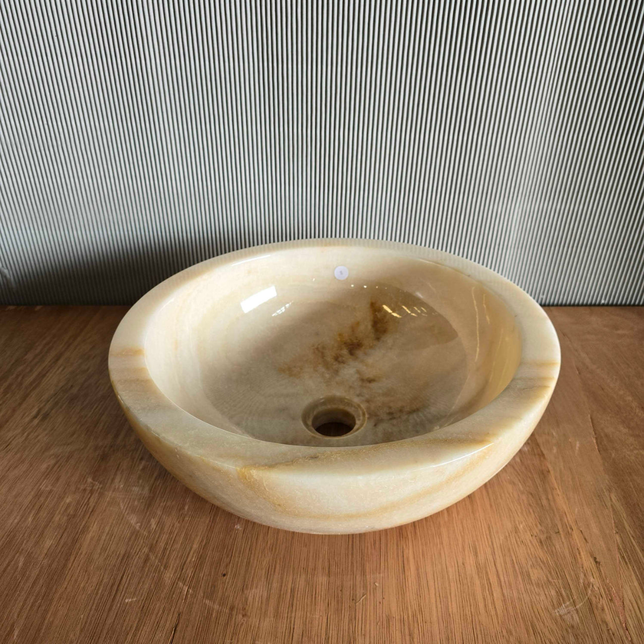 Onyx stone basin – round – Paradise Living Co.