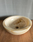 Onyx stone basin – round – Paradise Living Co.