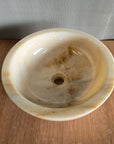 Onyx stone basin – round – Paradise Living Co.