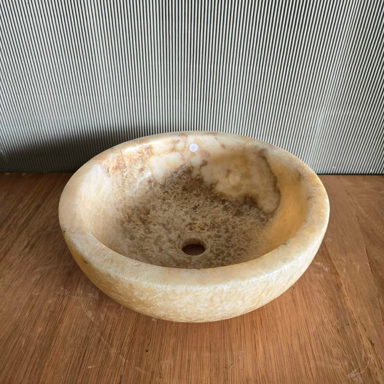 Onyx stone basin – round – Paradise Living Co.