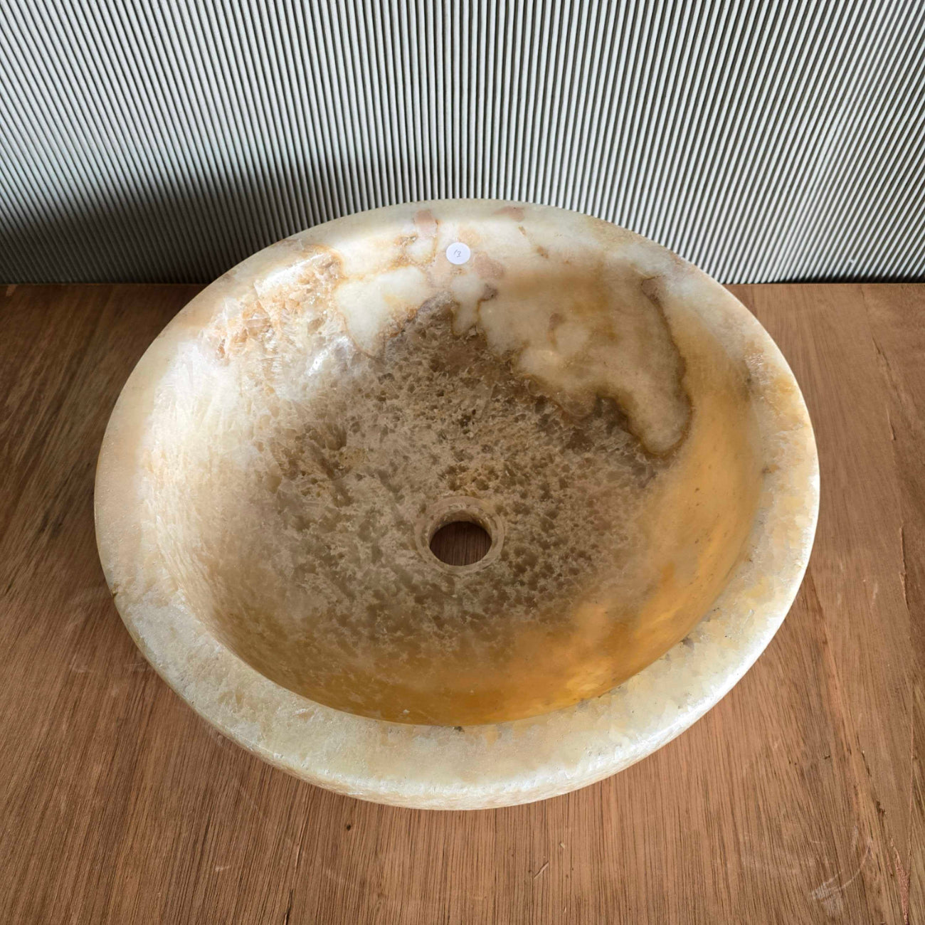 Onyx stone basin – round – Paradise Living Co.