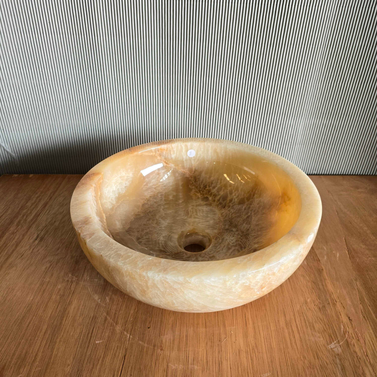 Onyx stone basin – round – Paradise Living Co.