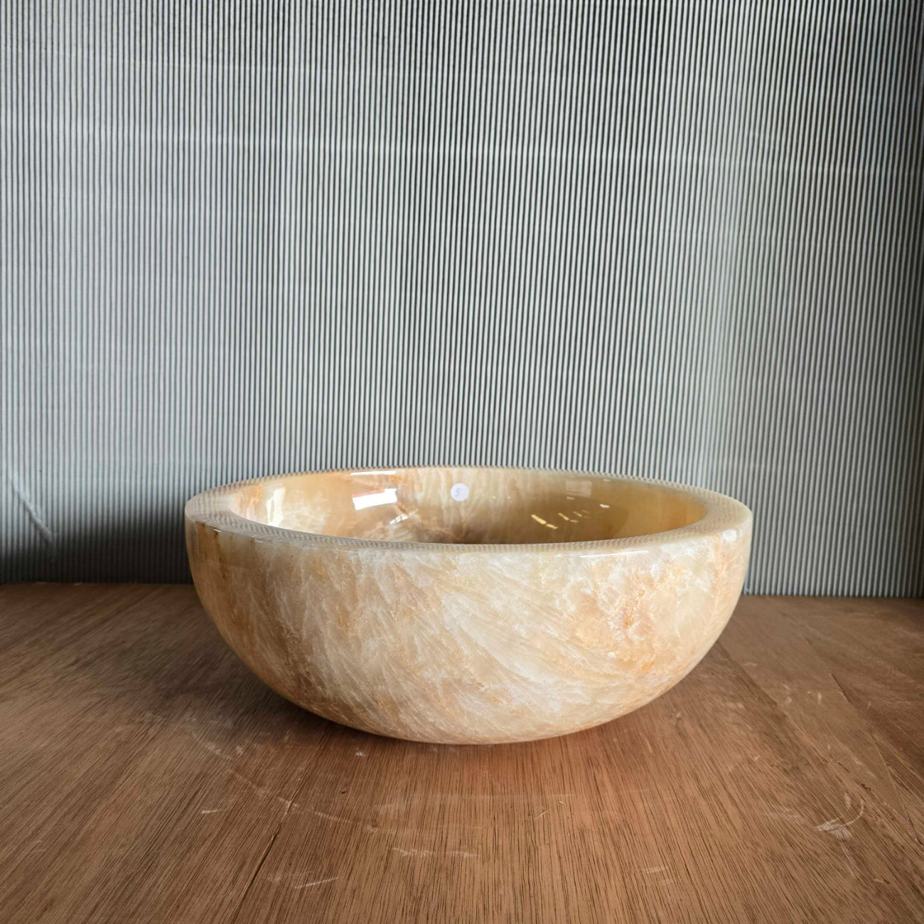 Onyx stone basin – round – Paradise Living Co.