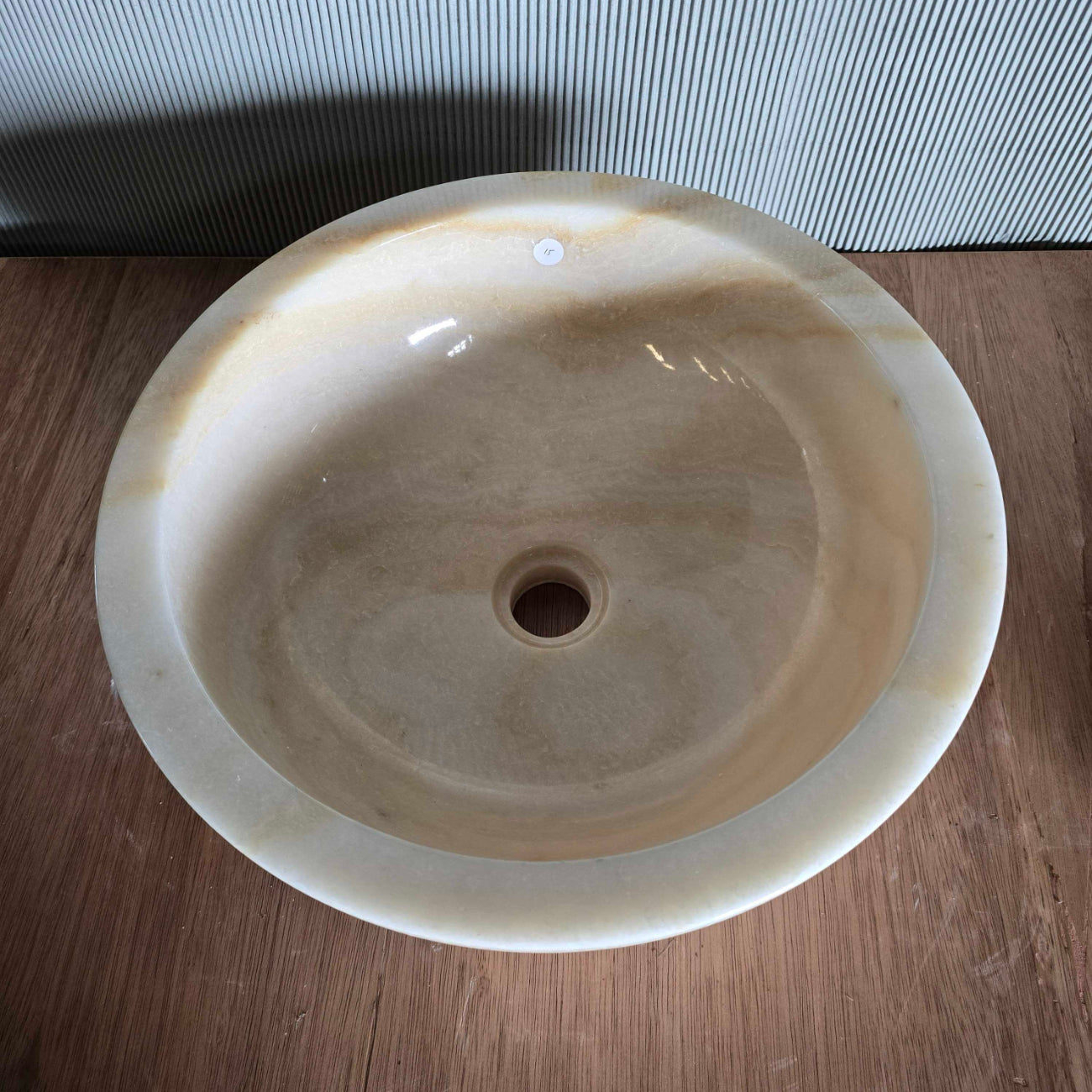 Onyx stone basin – round – Paradise Living Co.
