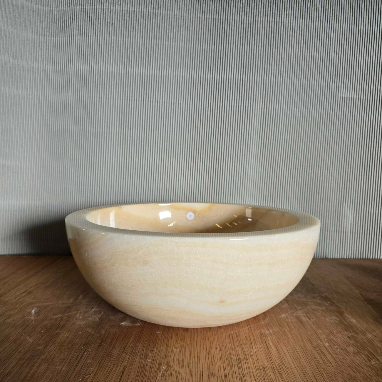 Onyx stone basin – round – Paradise Living Co.