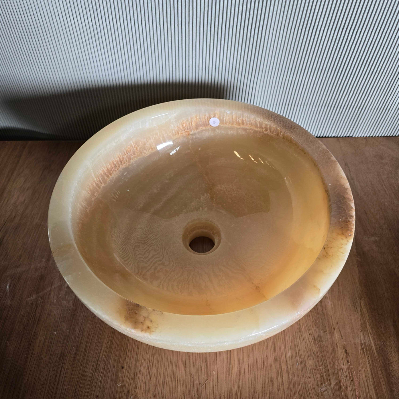 Onyx stone basin – round – Paradise Living Co.