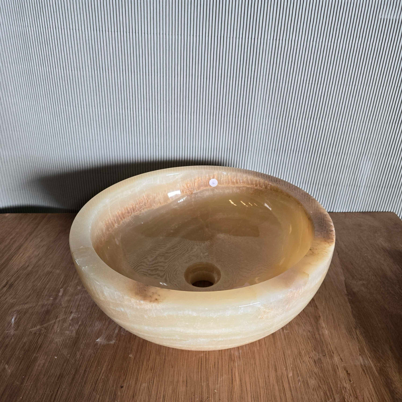 Onyx stone basin – round – Paradise Living Co.