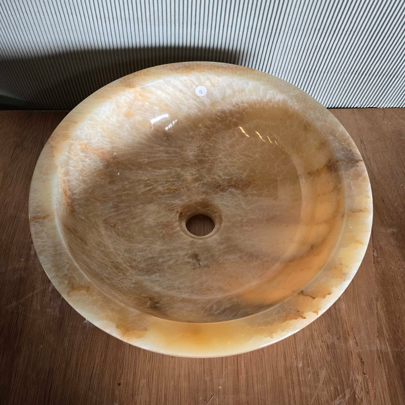 Onyx stone basin – round – Paradise Living Co.