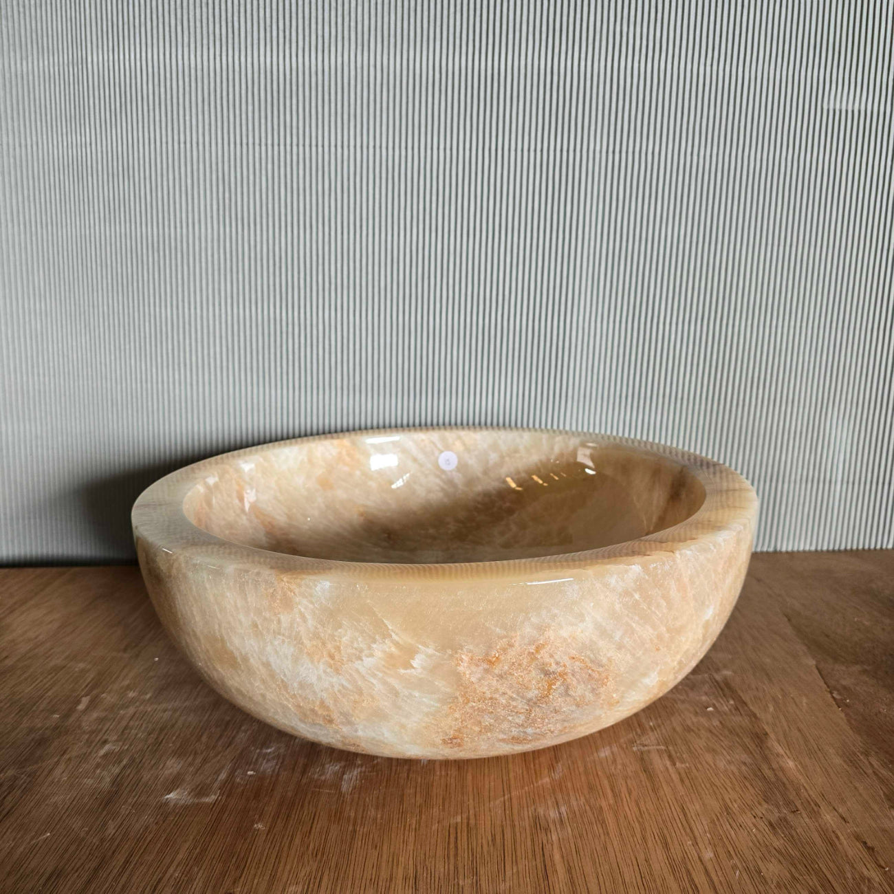 Onyx stone basin – round – Paradise Living Co.