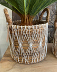 Round Waterhyacinth Jaring Storage Basket - Assorted Sizes | Made To Order