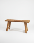 Rustic Teak Bench Seat 100cm