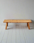 Rustic Teak Bench Seat 150cm - Set of 2