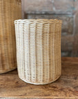 Small Woven Wicker Vase | Made To Order