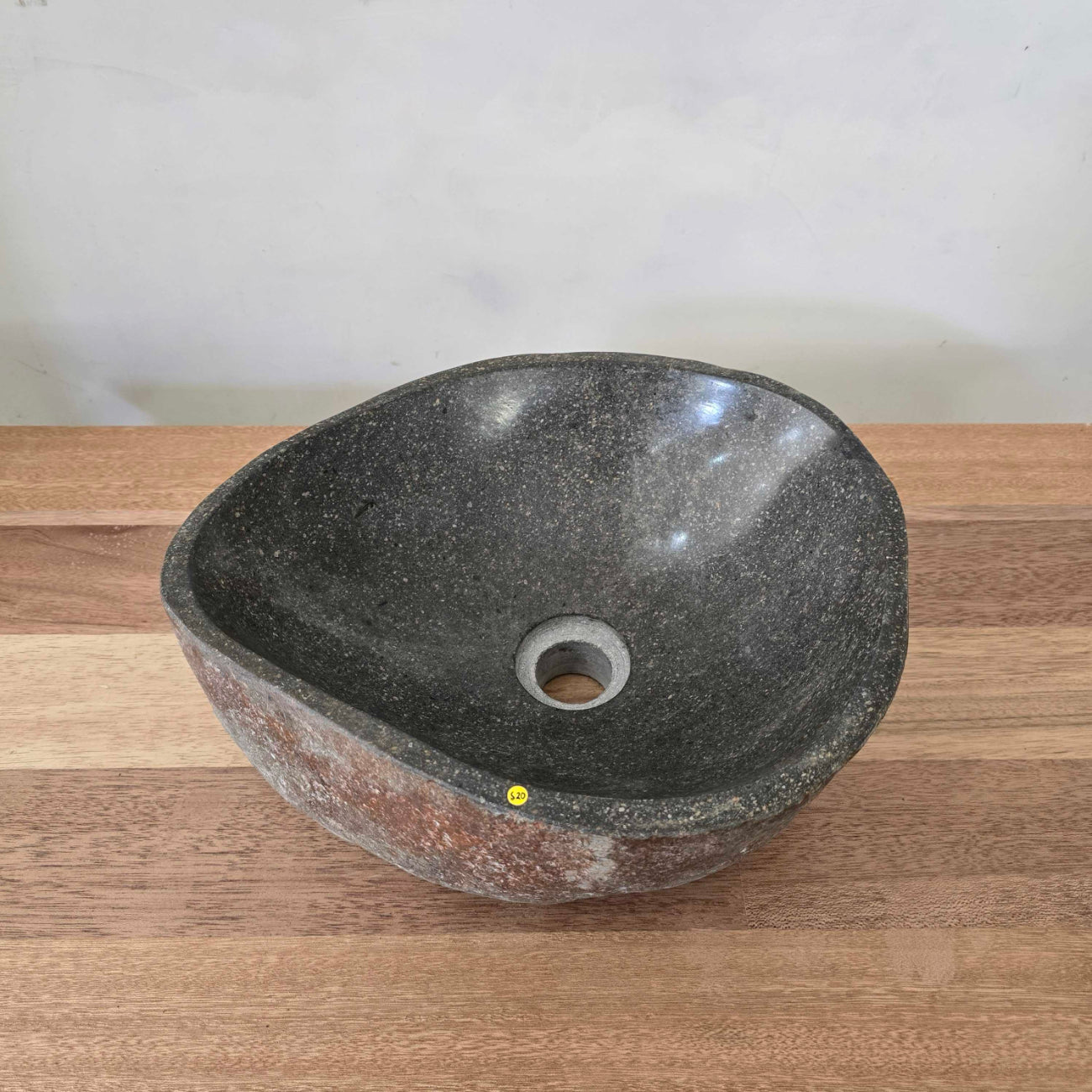 River stone basin – 37.5 x 32cm – Paradise Living Co.