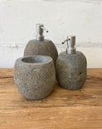 River Stone Tooth Brush Holder