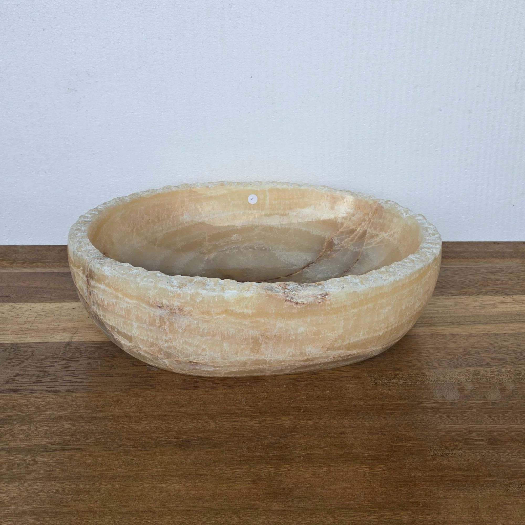 Onyx stone basin – oval – 51.5 x 38cm – Paradise Living Co.