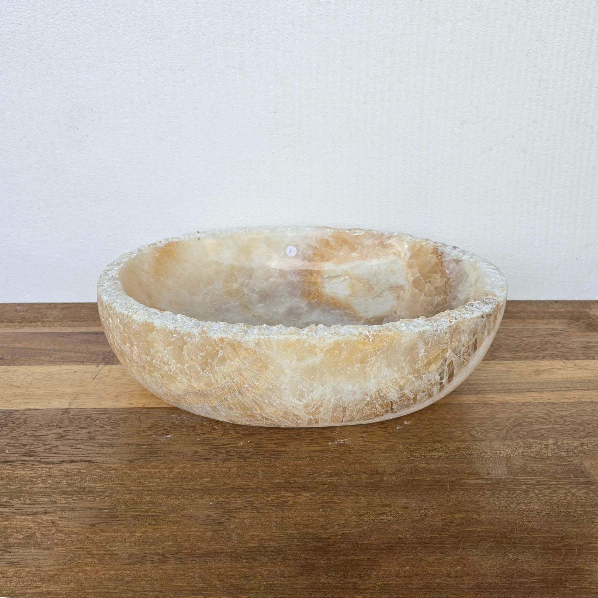 Onyx stone basin – oval – 51 x 37.5cm – Paradise Living Co.