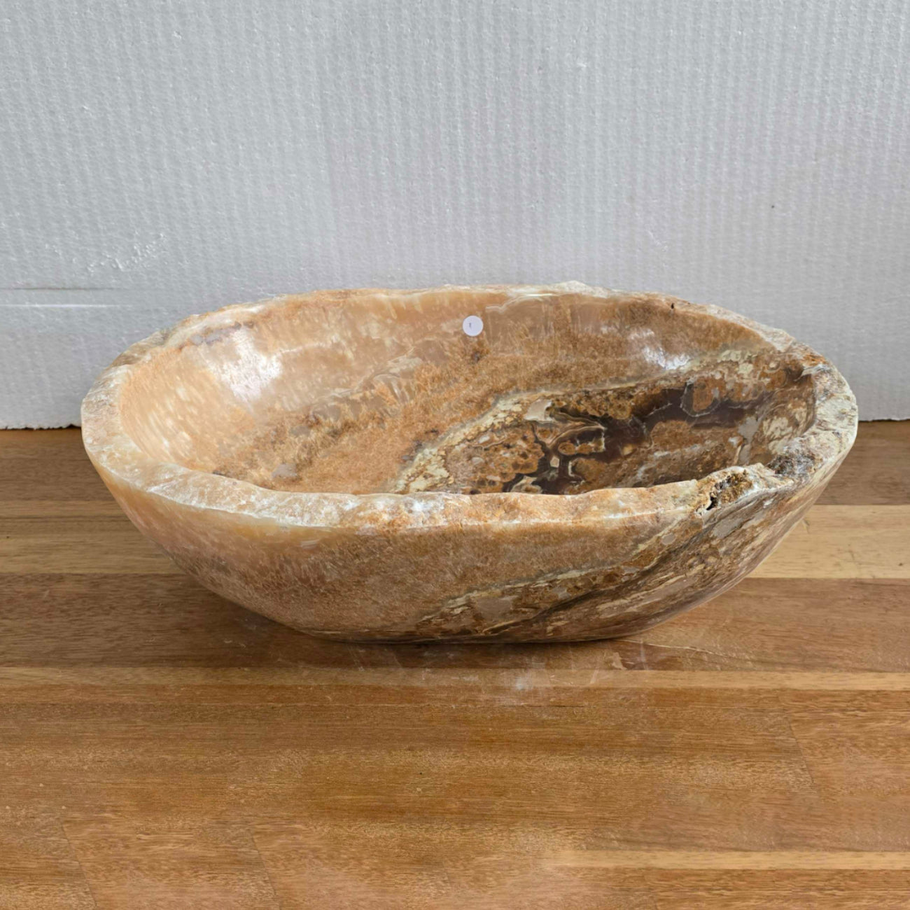 Onyx stone basin – oval – 50.5 x 37.5cm – Paradise Living Co.