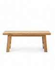 Rustic Teak Bench Seat 100cm