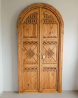 Hadi Balinese Arch Timber Door - 110x220 | Made To Order