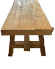 Rustic Teak Bench Seat 60cm