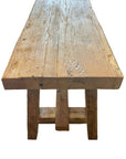 Rustic Teak Bench Seat 150cm