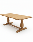 Teak Timber Titan Leg Dining Table 2m x 1m