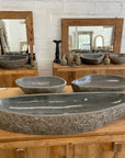 River stone basin – 120 x 40 x 15cm – Paradise Living Co.
