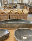 River stone basin – 120 x 40 x 15cm – Paradise Living Co.