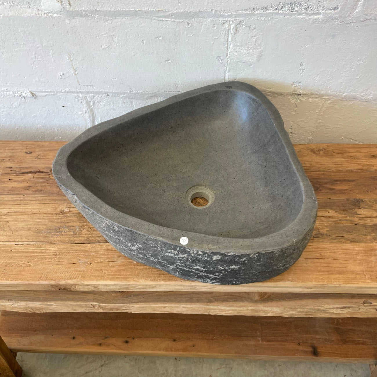 River stone basin – 52 x 47 x 16.5cm – Paradise Living Co.
