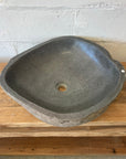 River stone basin – 58.5 x 52 x 15cm – Paradise Living Co.